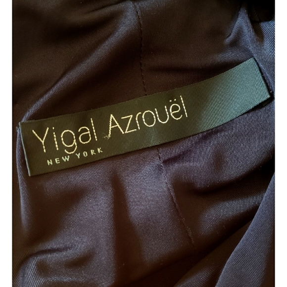 Yigal Azrouël Black Top Size 2 With Chain - Picture 4 of 7